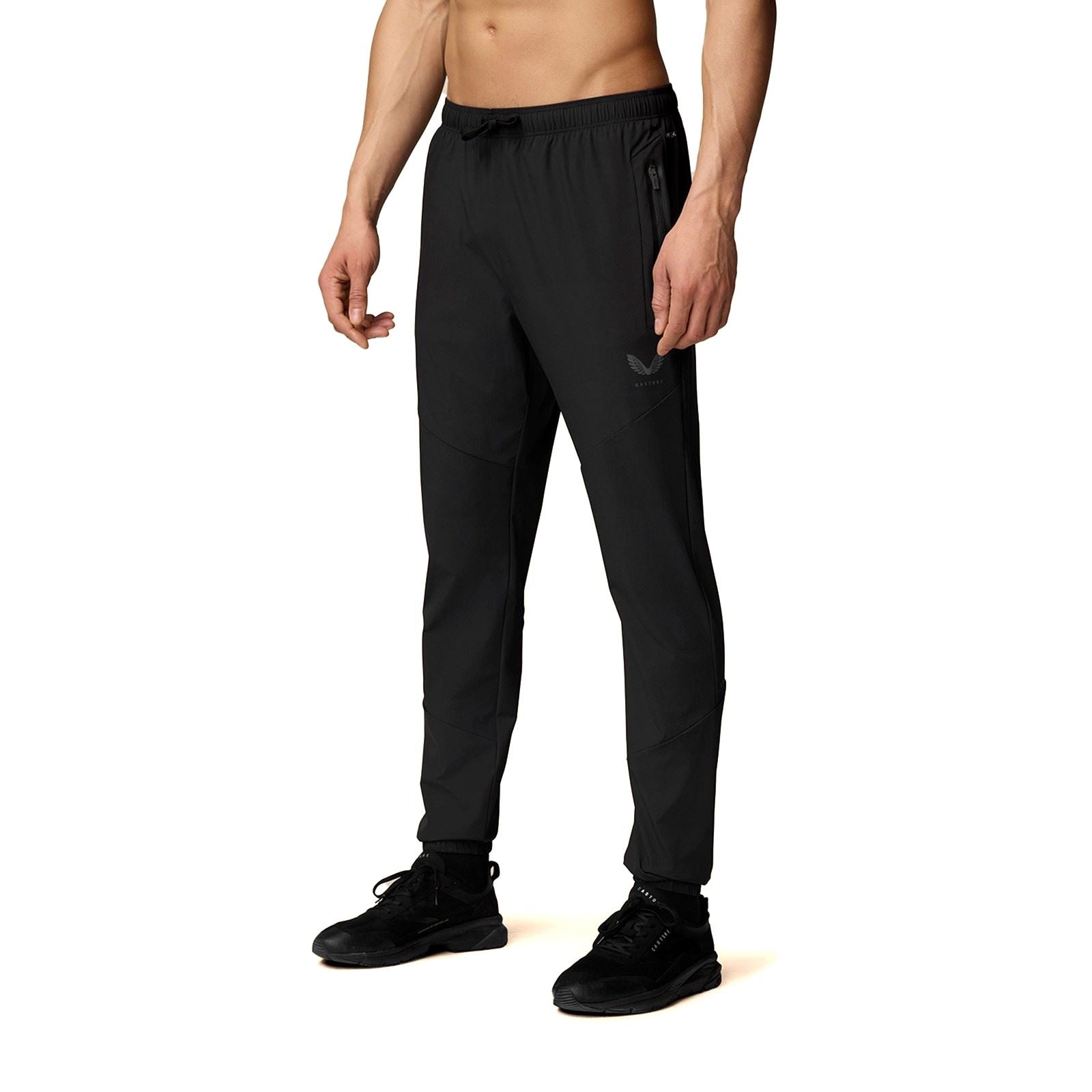 Castore Flex Lightweight Joggers Herren Schwarze Jogginghosen
