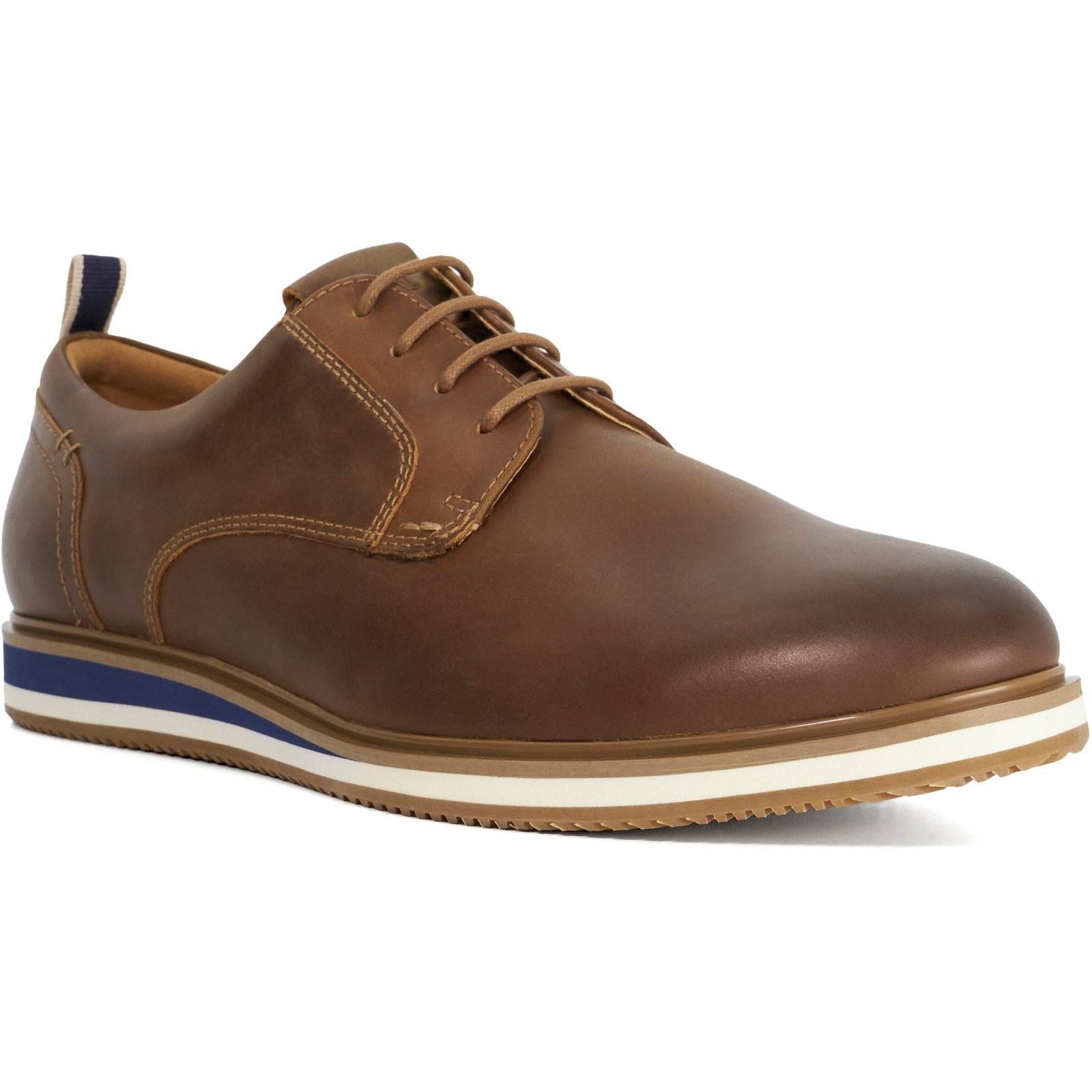 Dune Blaksley Leder Herren Braune Schnürschuhe