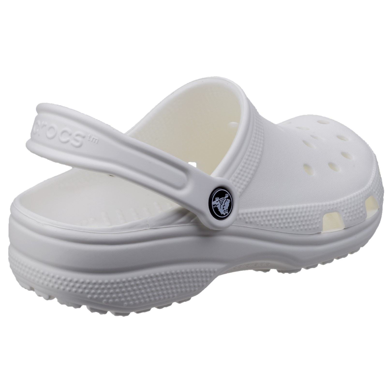 Crocs Classic Croslite Gummischuhe In Weiß