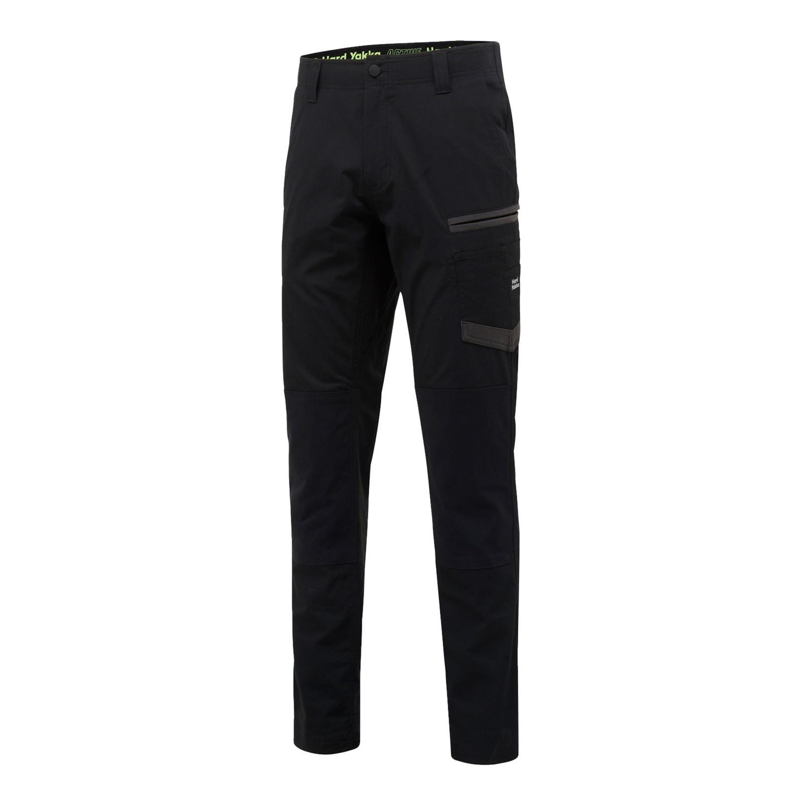 Hard Yakka Raptor Active Baumwoll Herren Schwarze Farbe Outdoor Hosen