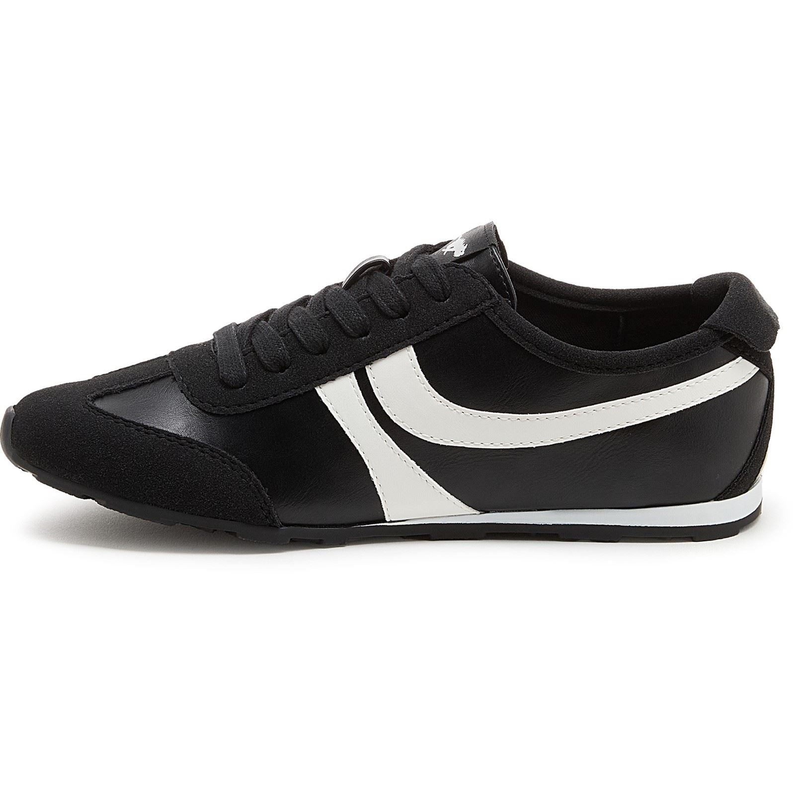 Rocket Dog Destin PU Combo Polyurethan Damenturnschuhe Schwarz/Weiß