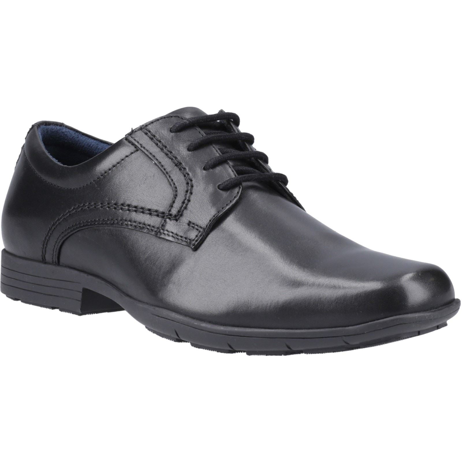 Pod Alec Herrenschuhe Aus Schwarzem Leder Mit Schnürung