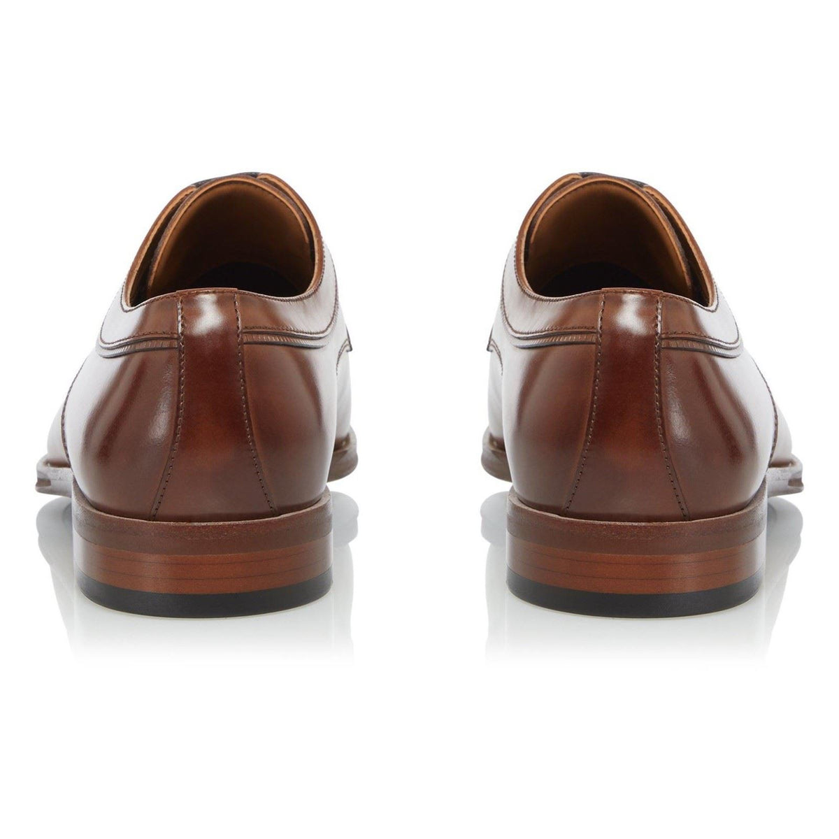 Dune Sparrows Leder Herren Braun Oxford Schuhe