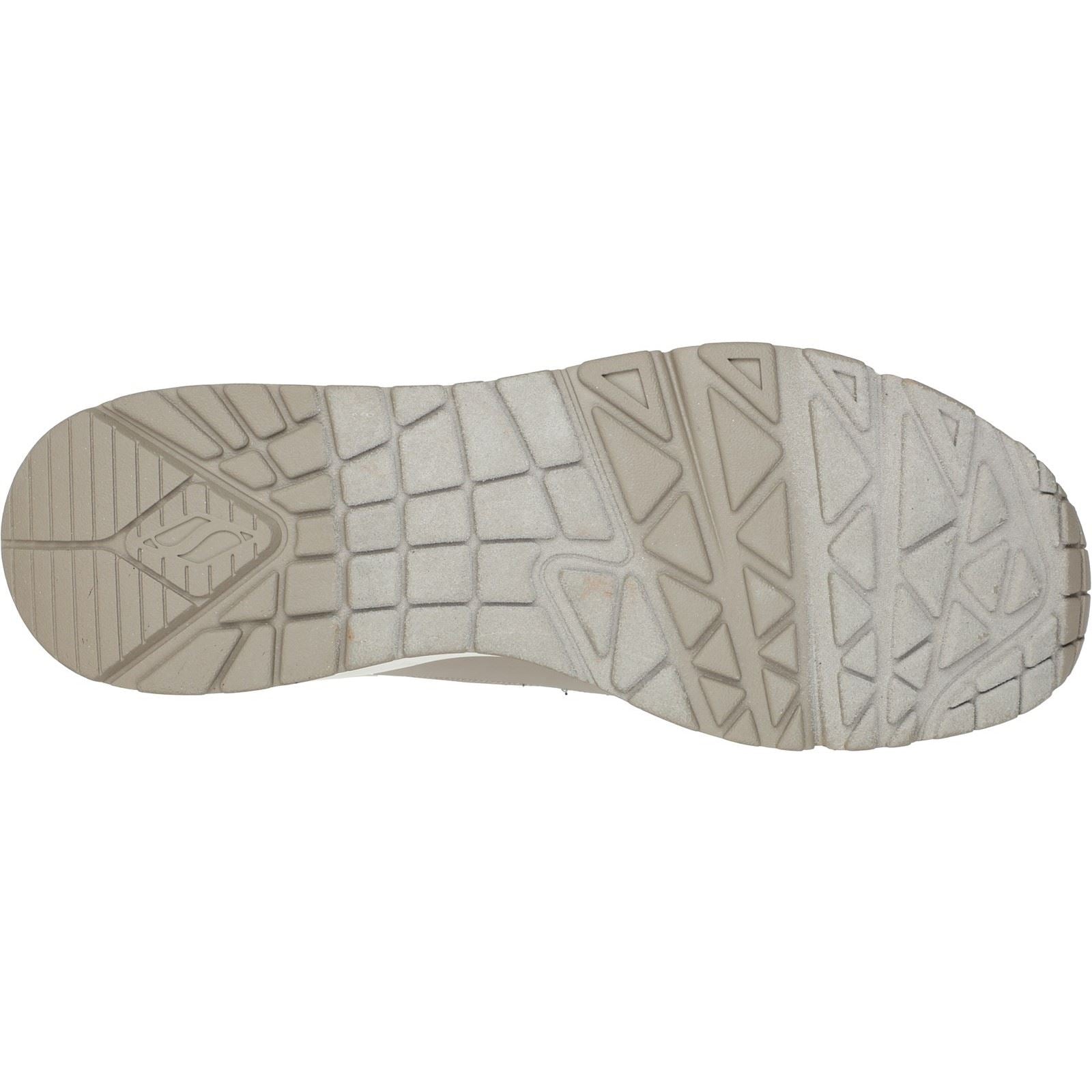 Skechers Uno Sol Synthetische Herren-Taupe-Sneakers