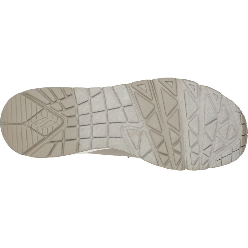Skechers Uno Sol Synthetische Herren-Taupe-Sneaker