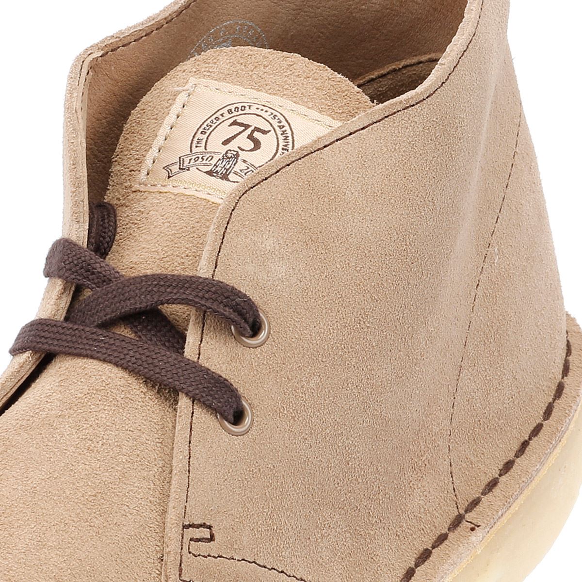 Clarks Originals Desert Wildleder Herrenstiefel Braun