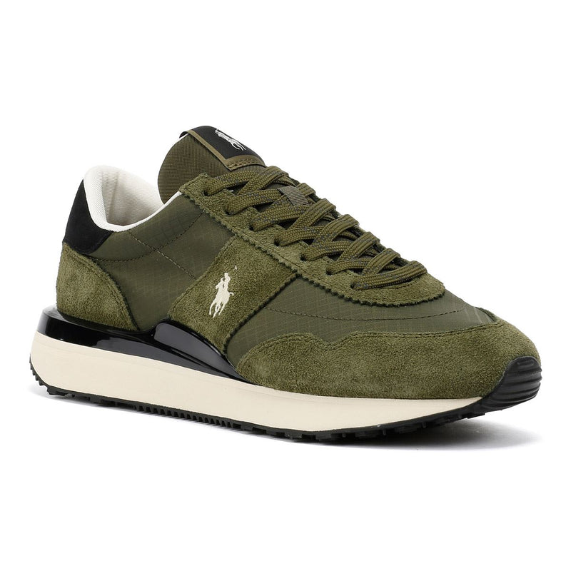 Polo Ralph Lauren Train 89 Herren Grüne Turnschuhe