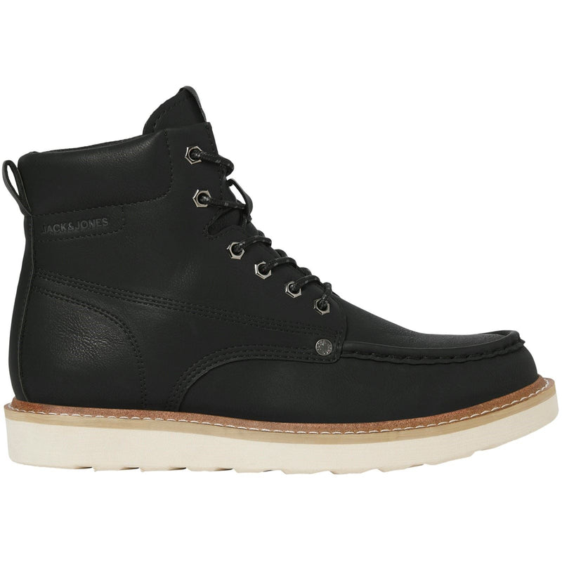 Jack & Jones Archway Moc Polyurethan Herren Antrazit Stiefeletten