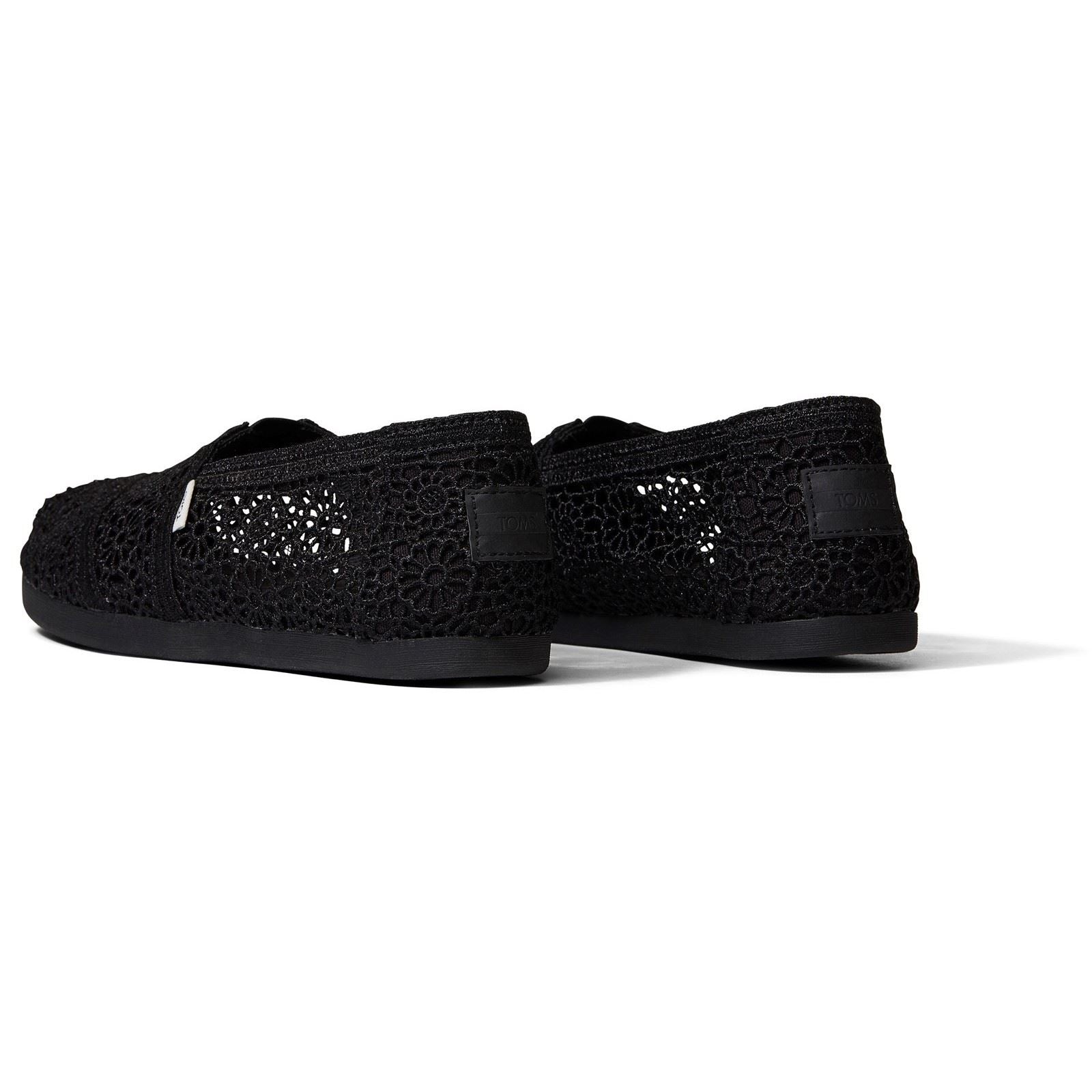 TOMS Alpargata Synthetik Damen Schwarze Farbe Espadrilles