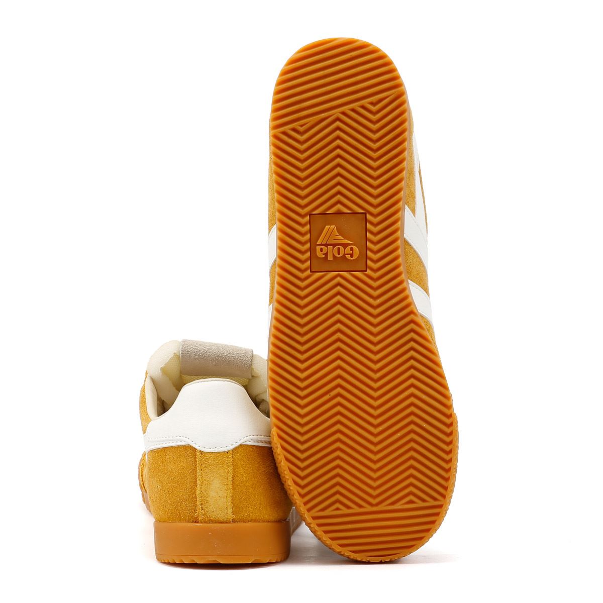 Gola Elan Wildleder Damen Gelbe Turnschuhe