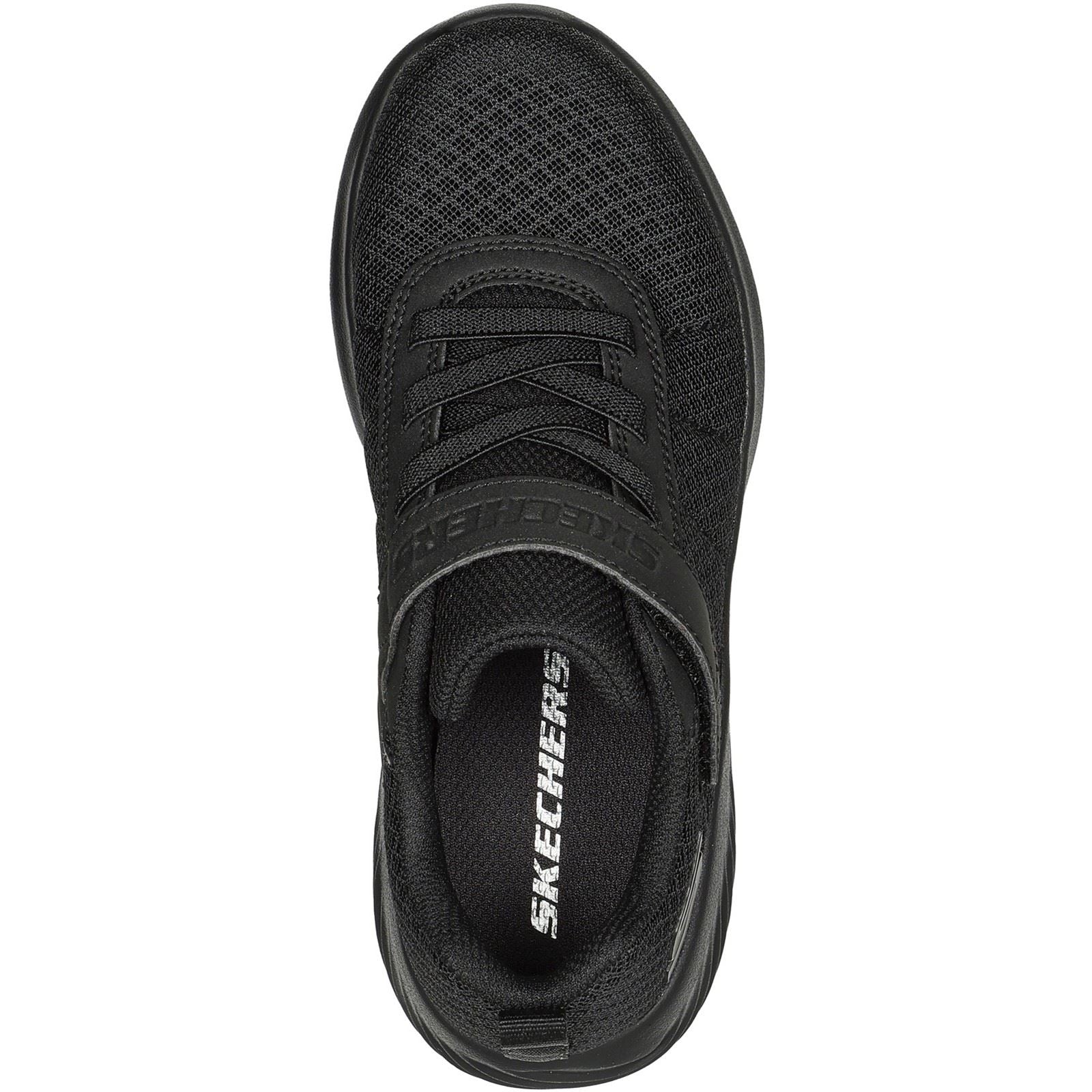 Skechers Bounder Baronik Textile Schwarze Farbe Turnschuhe