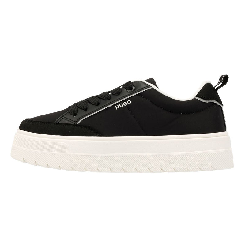 Hugo Lyssa Tennis Damen Sneakers In Schwarz