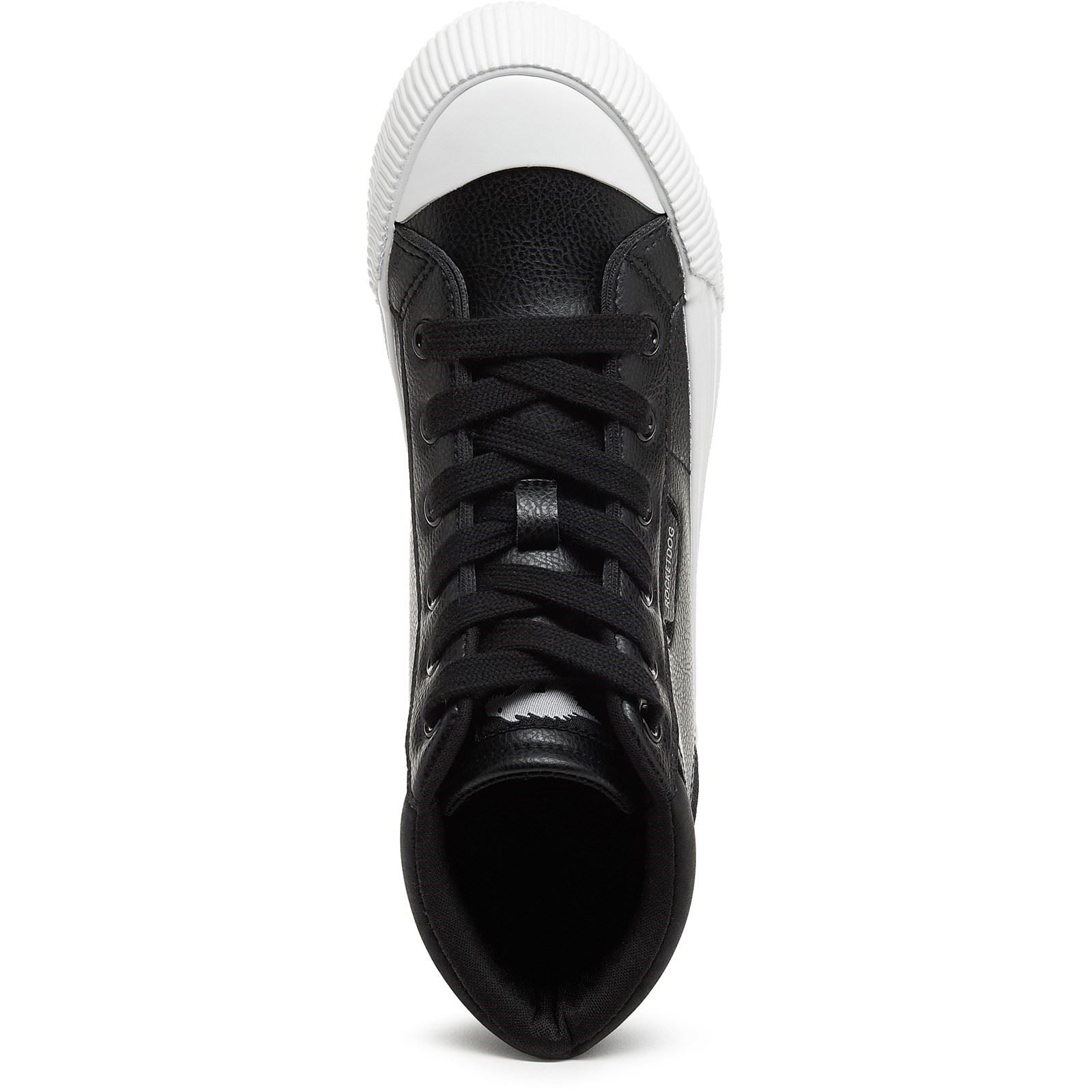 Rocket Dog Cheery Hi Damen-Sneakers In Schwarz