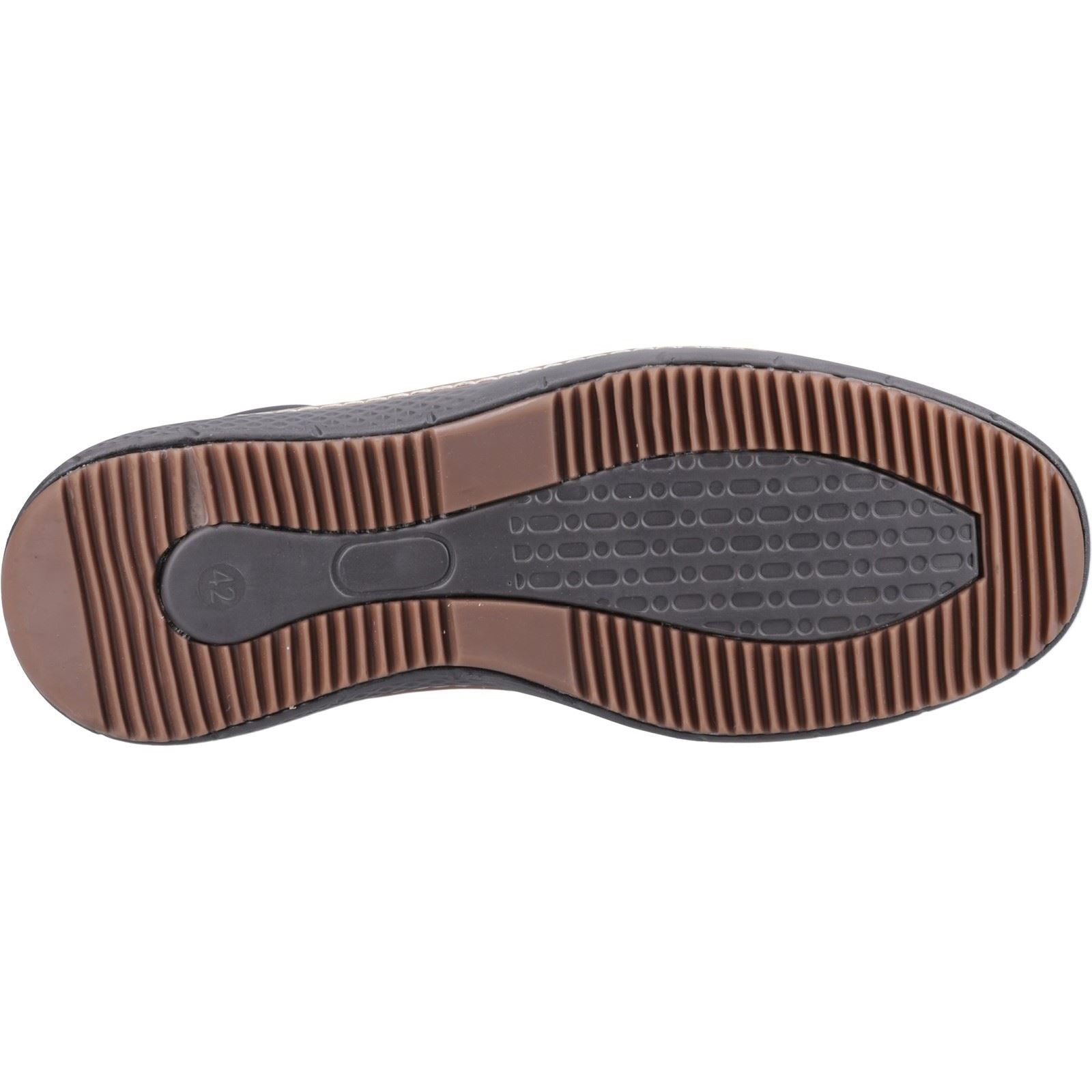 Hush Puppies Kian Herren Schwarze Farbe Leder Knöchelstiefel