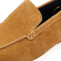 Ben Sherman Amarillo Herren Mokassins Aus Wildleder In Braun