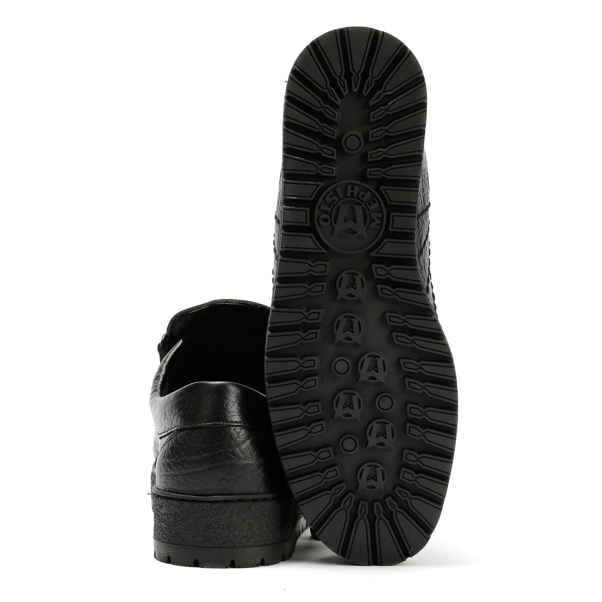 Mephisto Rainbow Mamouth 714 Leder Herren Schwarz Schnürschuhe