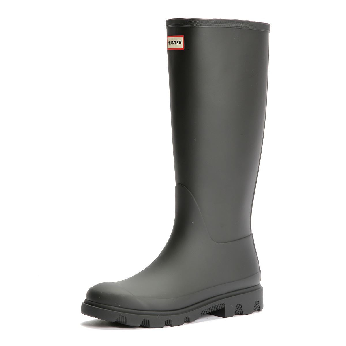 Hunter Downpour Tall Gummi Damen Schwarze Farbe Gummistiefel