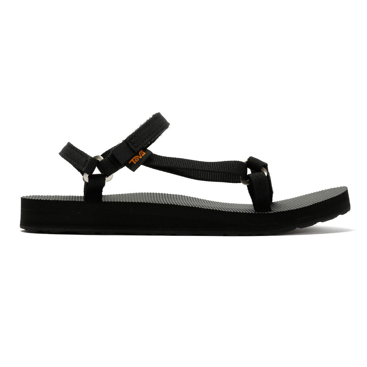 Teva Original Universal Slim Damen Schwarze Sandalen