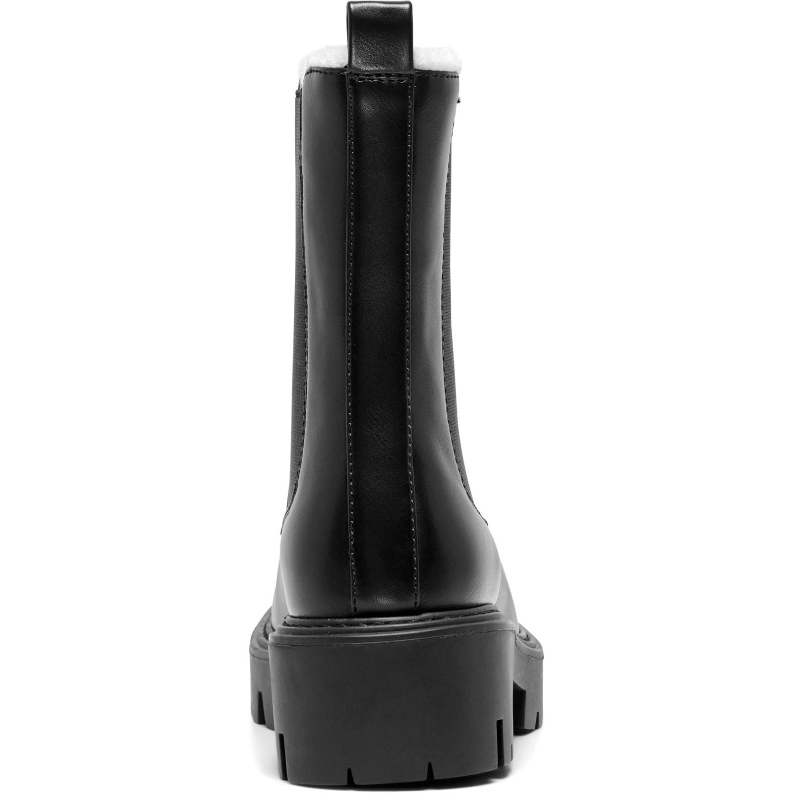 ONLY BETTY-9 WARM LINED Polyurethan Damen Schwarze Absatz Stiefeletten