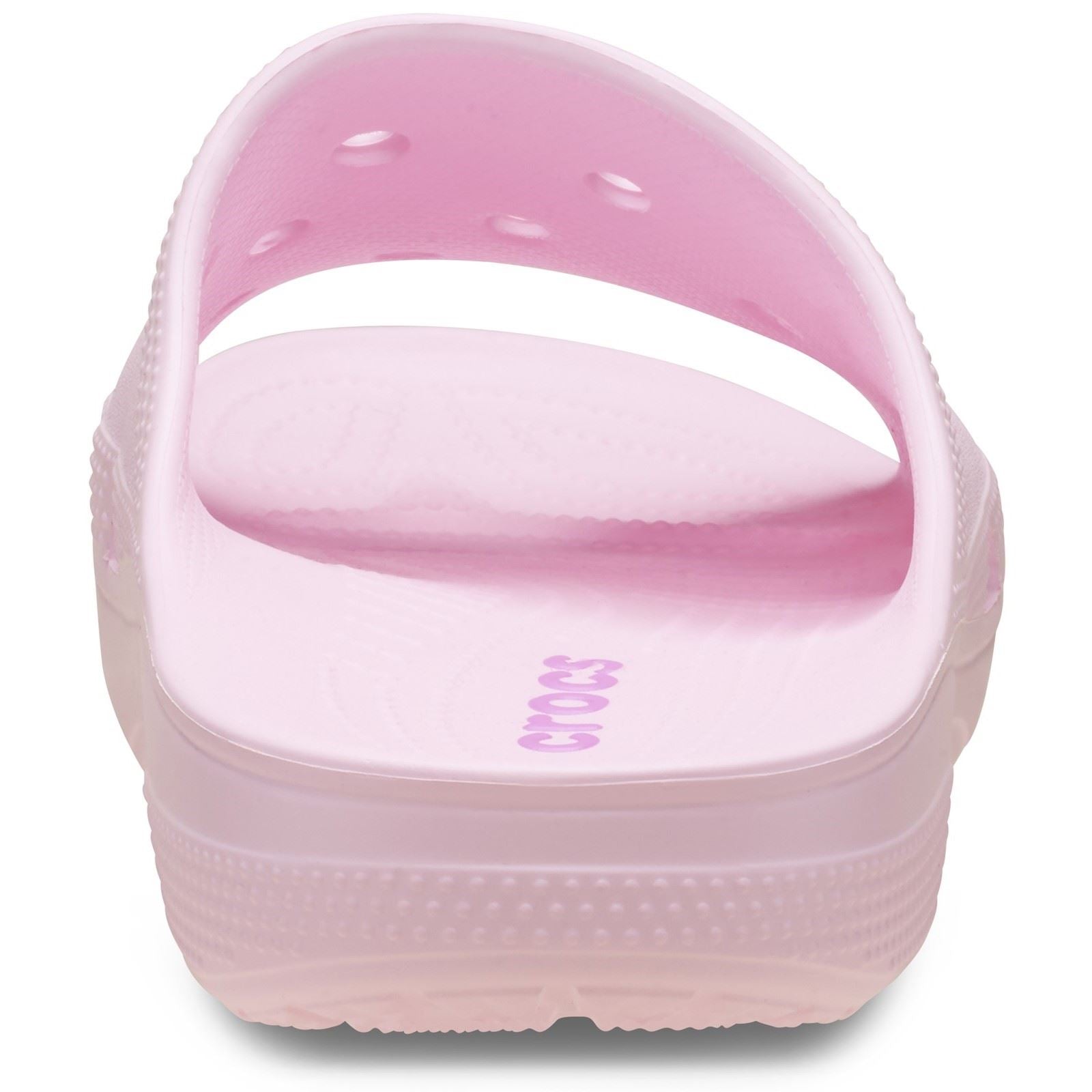 Crocs Classic Slide Thermoplastische Damen Rosa Milch Rutschen