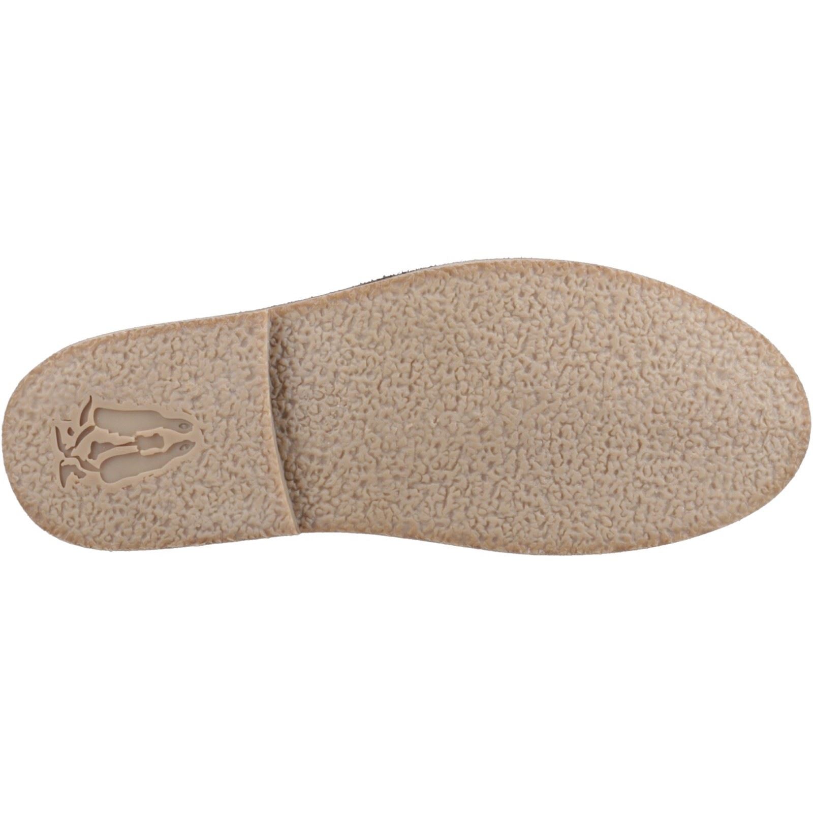Hush Puppies Scout Leder Herren Wachsige Braune Schnürschuhe
