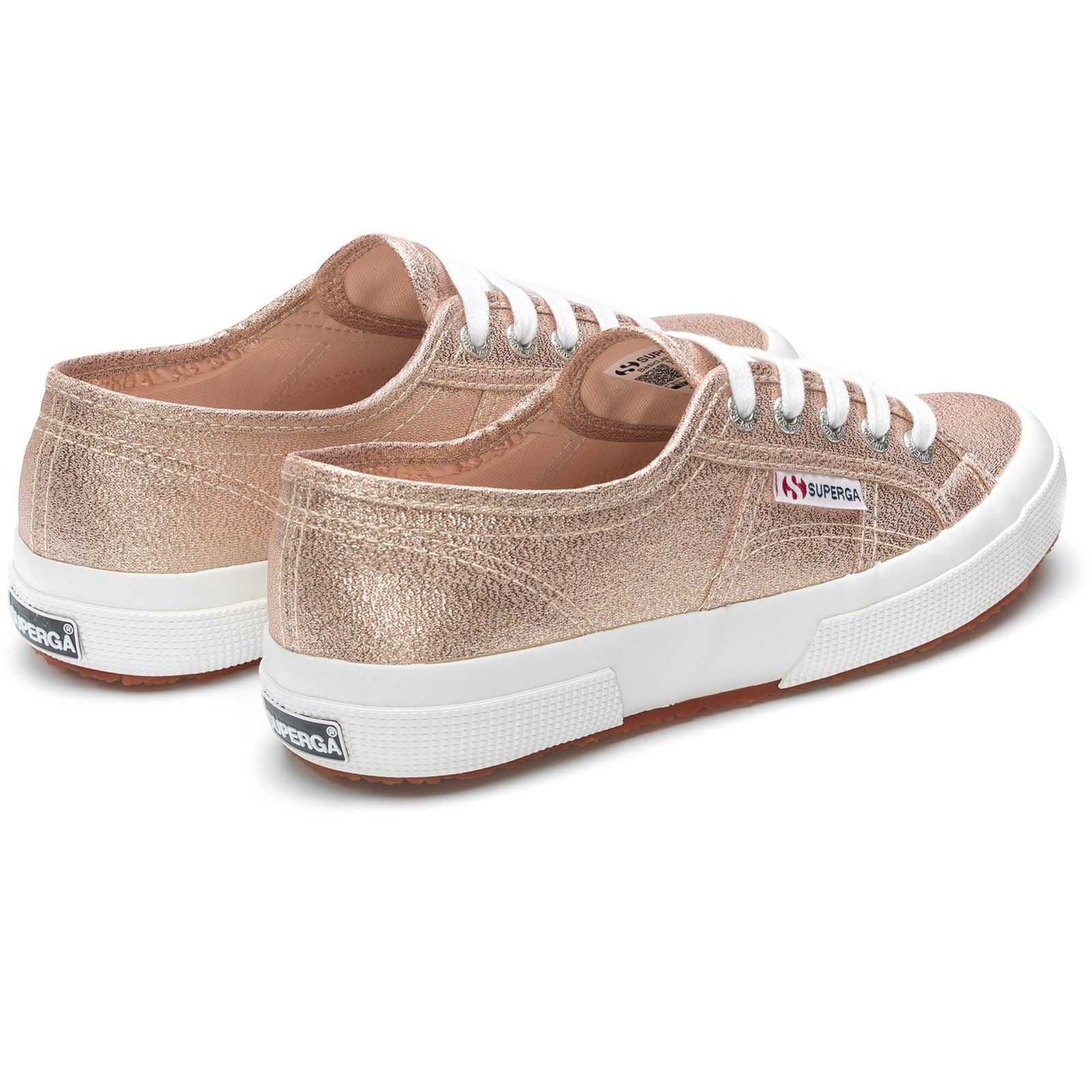 Superga 2750 Lamew Synthetik Damen Rosé Platin Sneakers