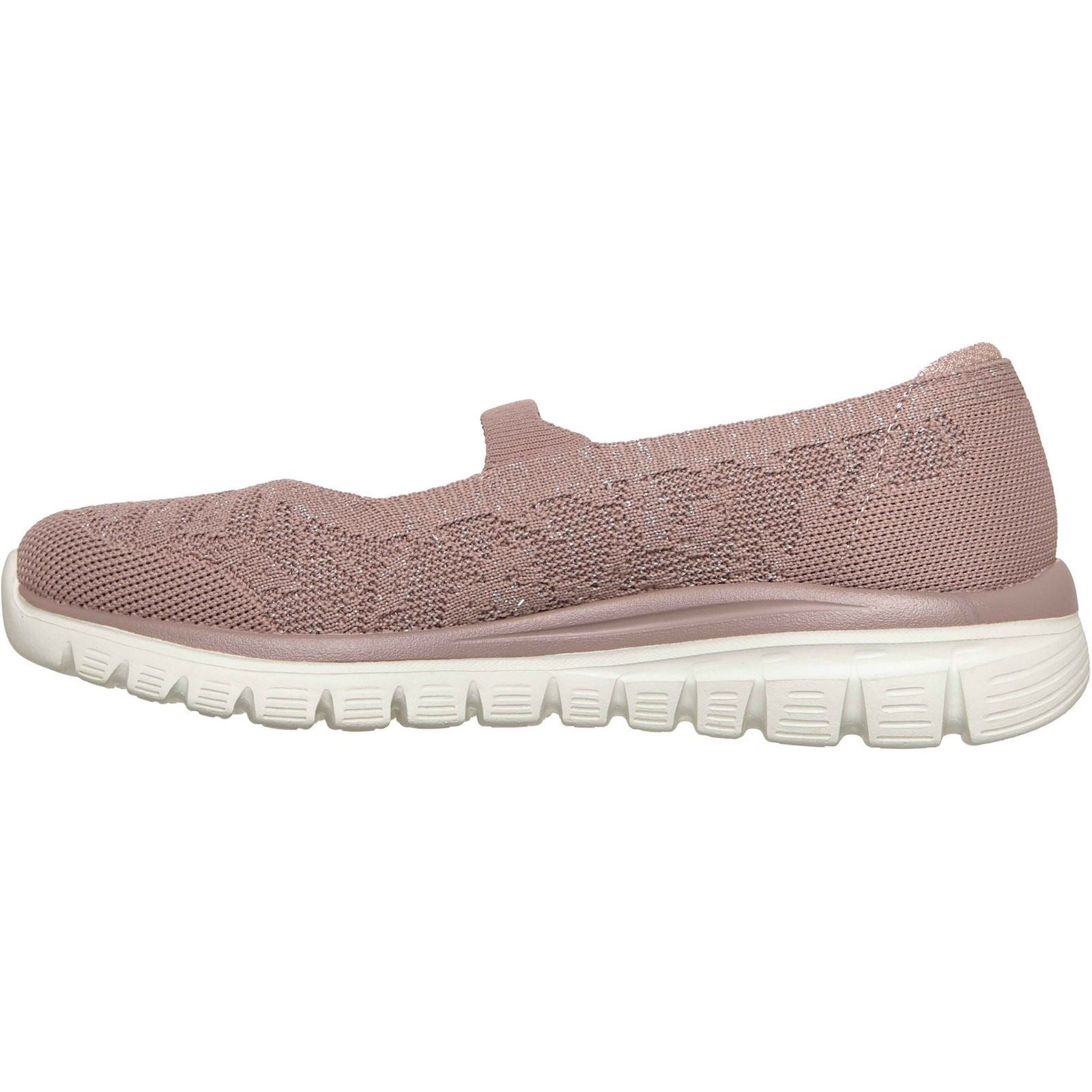 Skechers Graceful Polyester Damen Mauve Schuhe