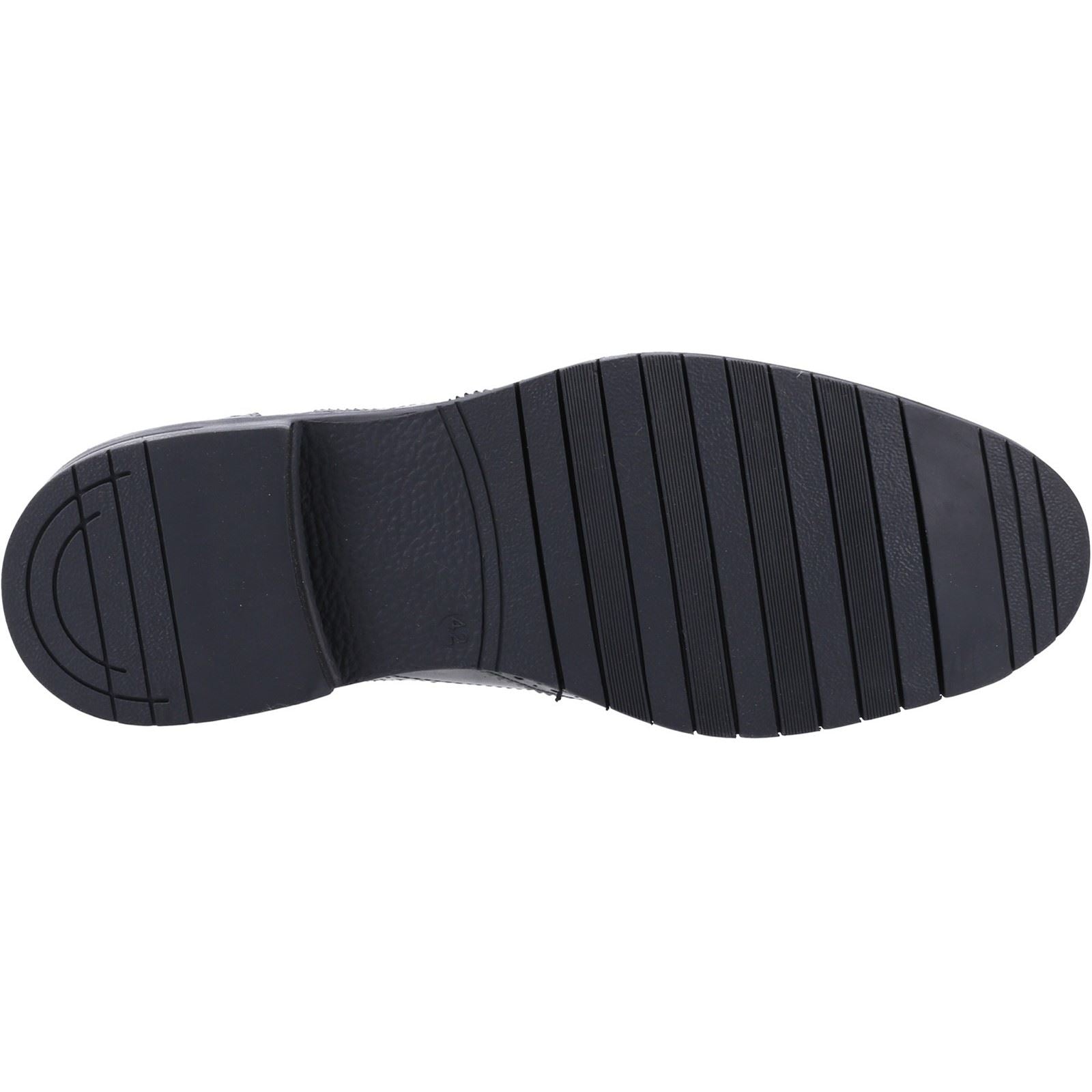 Hush Puppies Santiago Schwarze Farbe Herren-Schnürschuhe Aus Leder