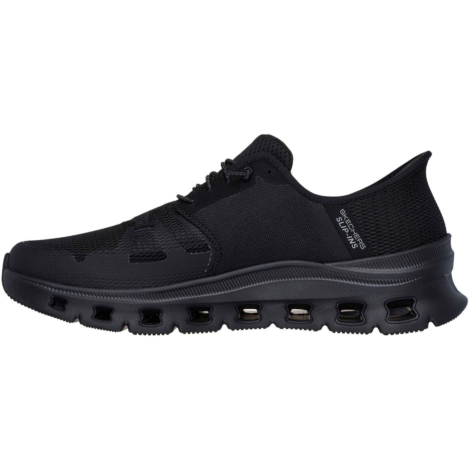 Skechers Glide-Step Pro Textil Herren Schwarze Sneaker