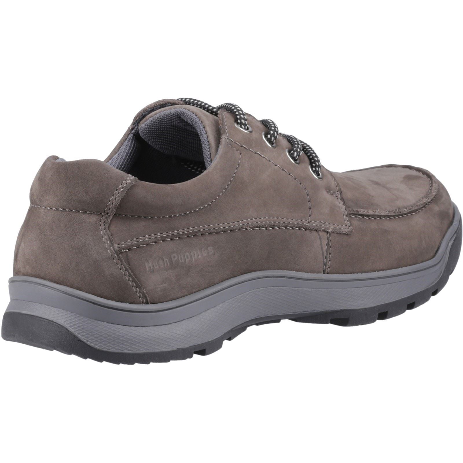 Hush Puppies Tucker Lace Herrenschuhe Aus Grauem Nubukleder Mit Schnürung
