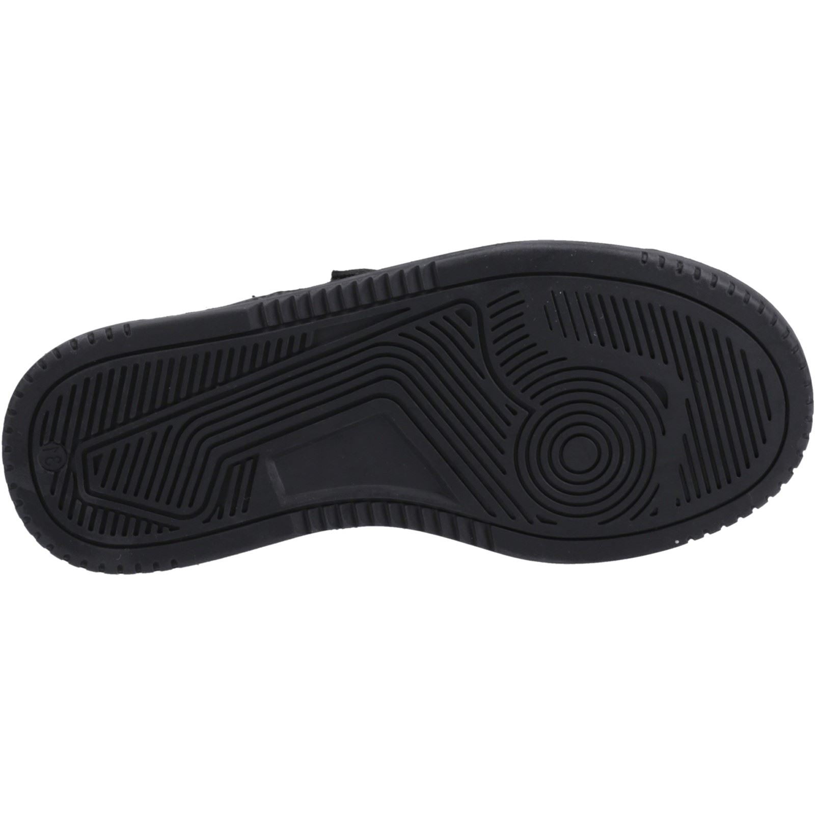 Hush Puppies Daxton Leder Jungen Schwarze Farbe Turnschuhe