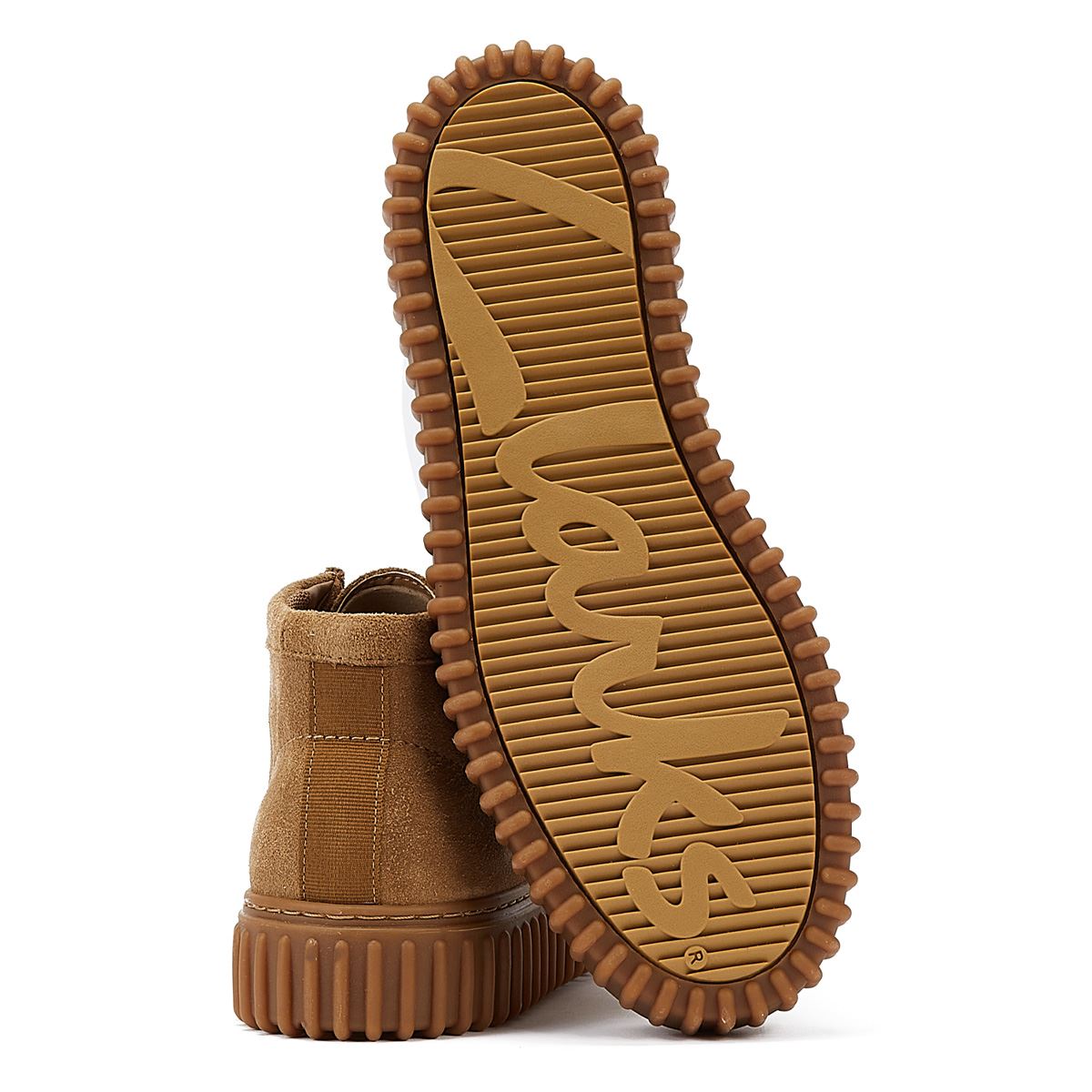 Clarks Main Torhill Hi Wildleder Herrenstiefel In Braun