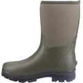 Cotswold Kensington Lederne Grüne Gummistiefel