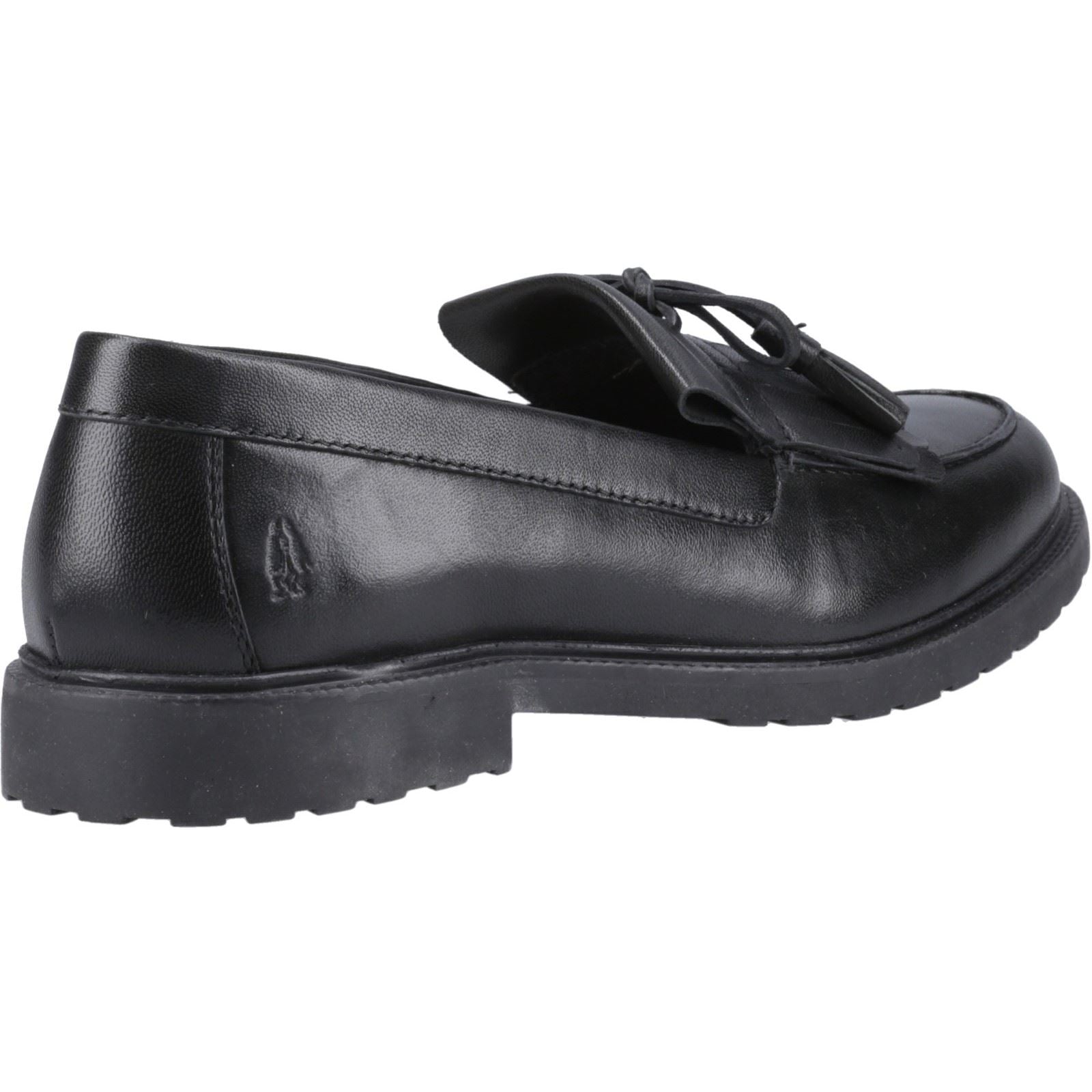 Hush Puppies Verity Kiltie Damen Schwarze Farbe Lederloafer
