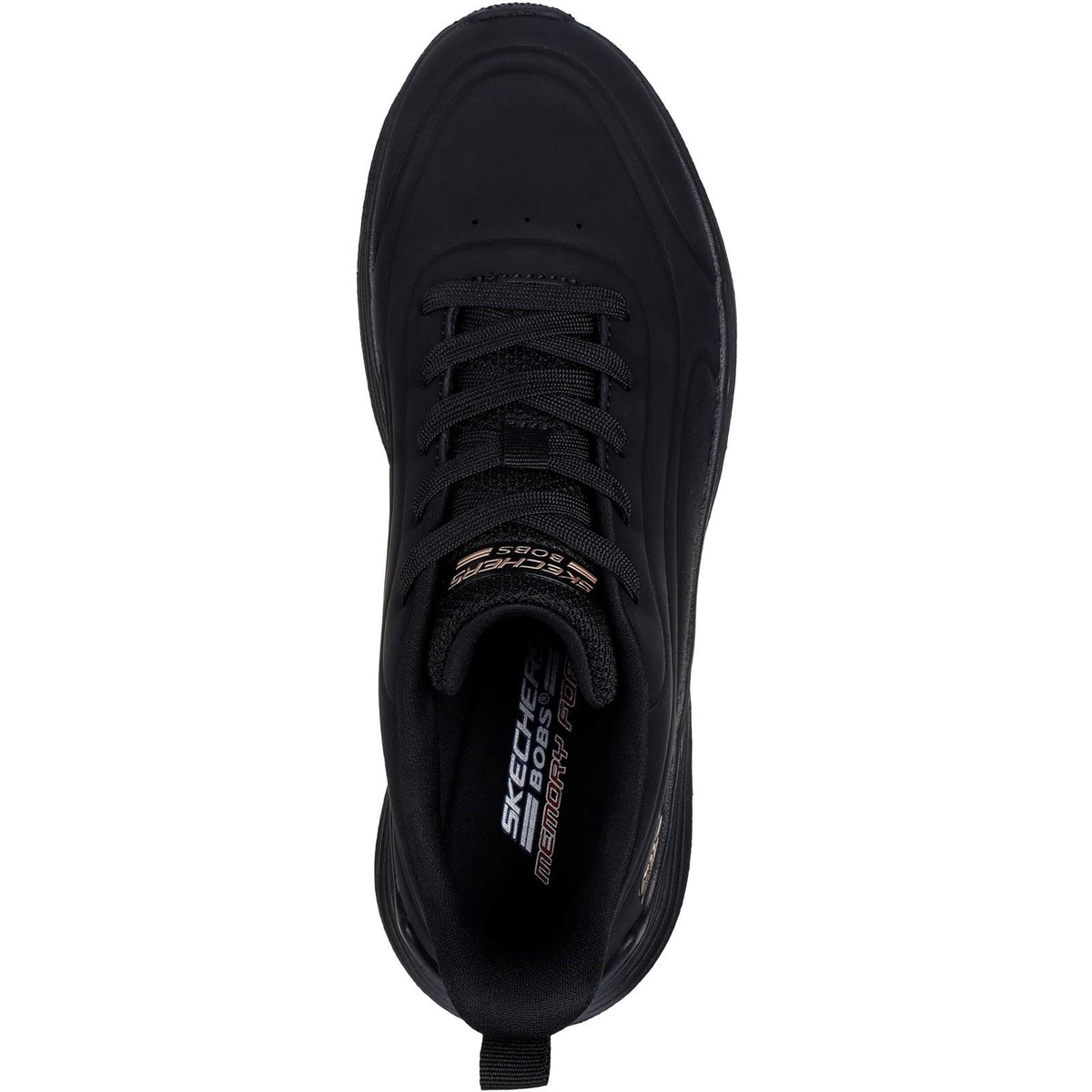 Skechers BOBS Sport Squad Waves Just Wading Synthetische Damen Sneaker In Schwarz.
