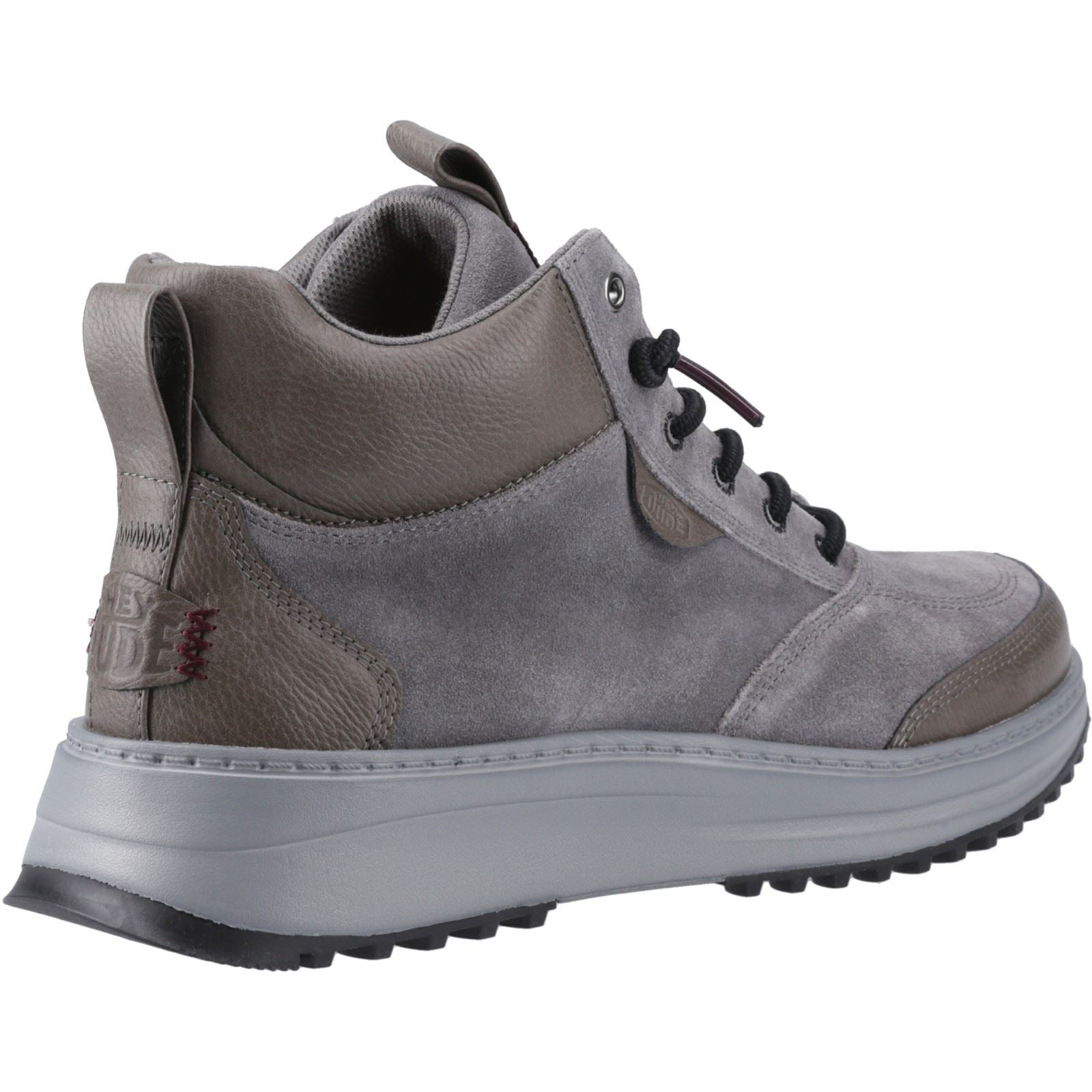 HEYDUDE Tahoe Classic Wildleder Herren Stiefeletten in Granitgrau/Mehrfarbig