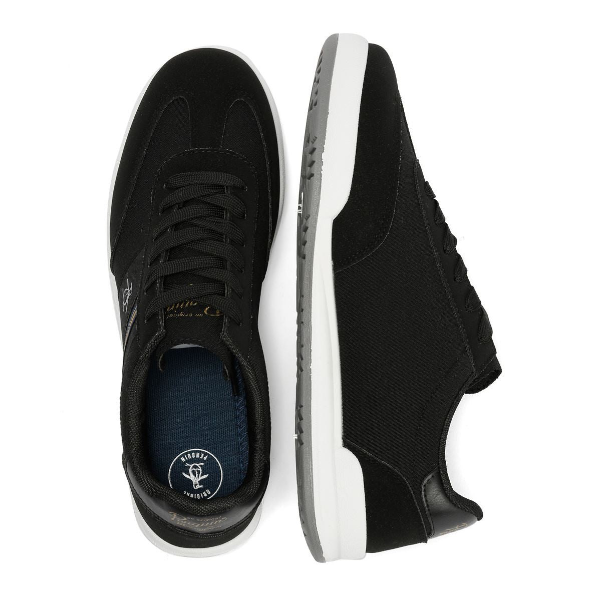 Penguin Gaz Männer Schwarze Sneakers