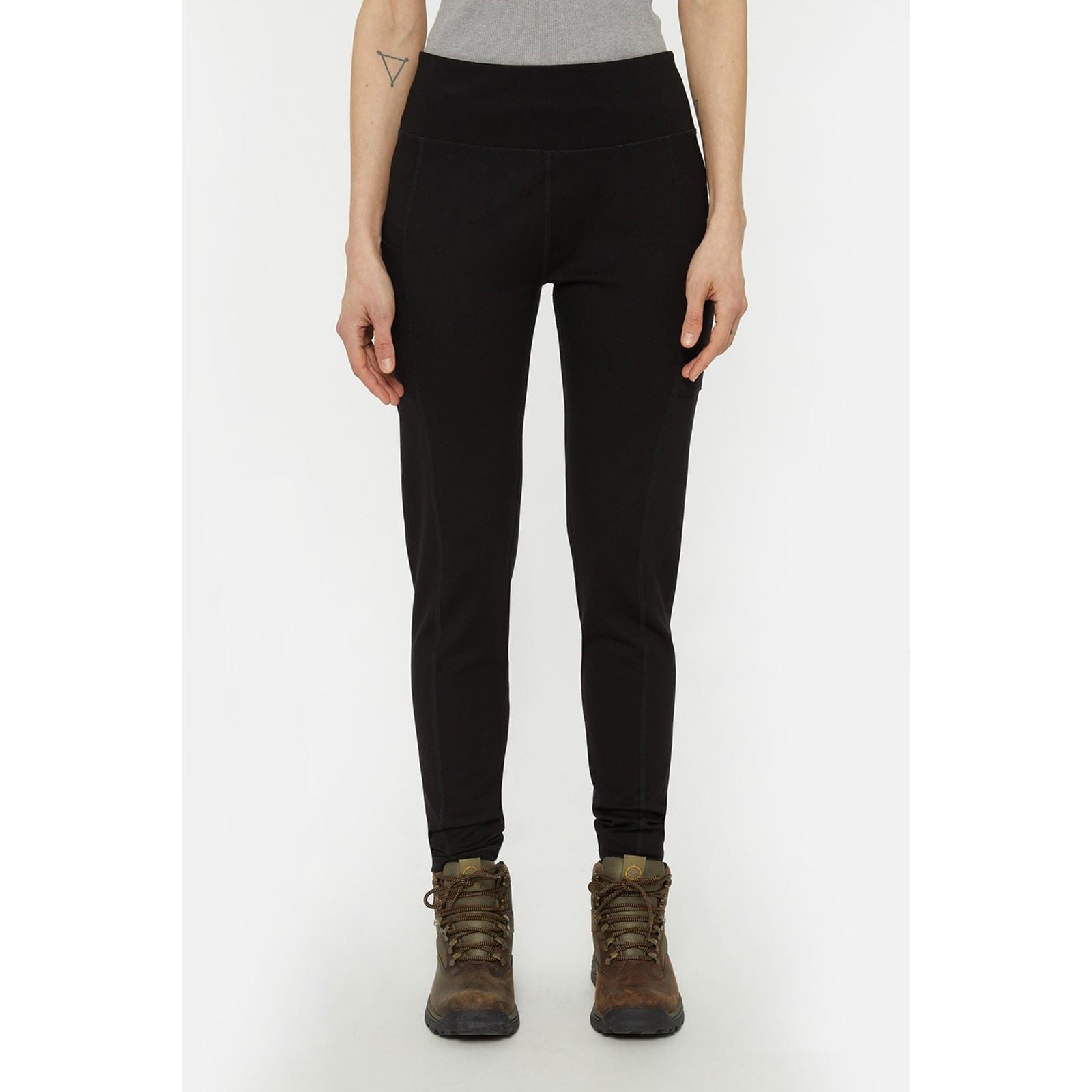 Dickies Double Pocket Legging Viskose Damen Schwarze Outdoor Hosen