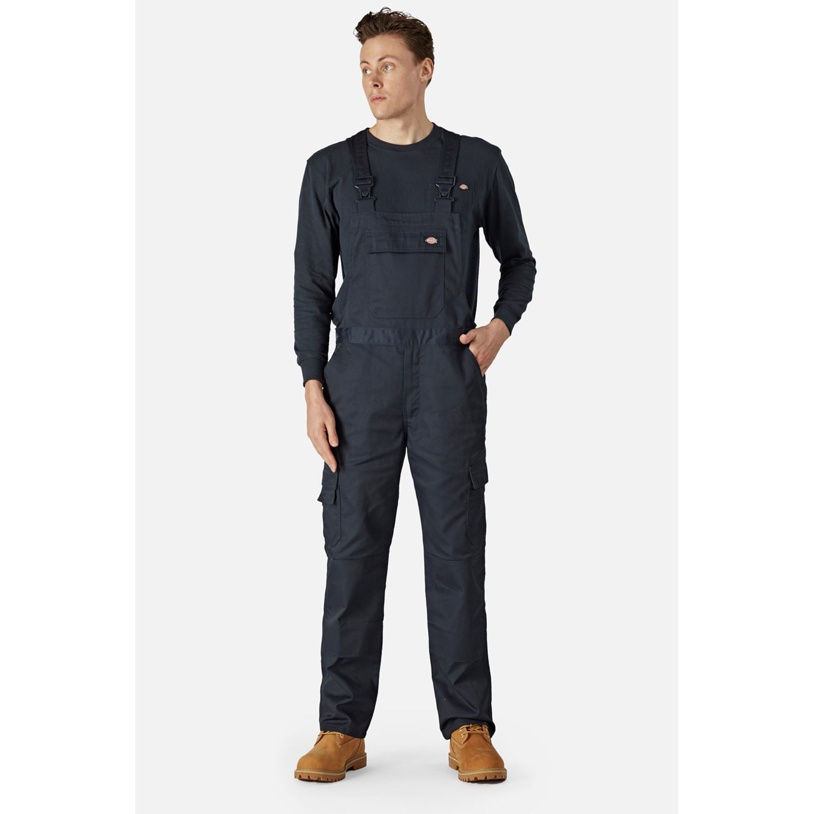 Dickies Everyday Bib and Brace Polyester Herren Blaue Arbeitsoverall