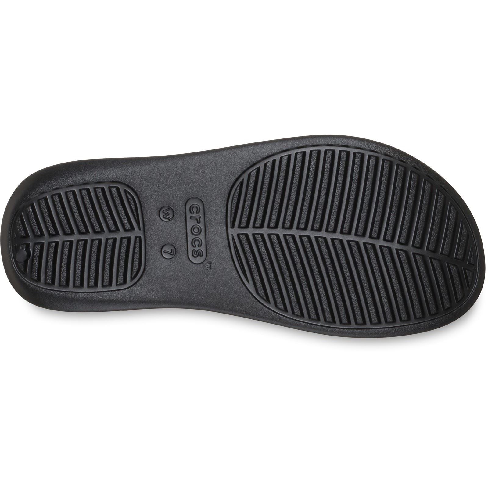 Crocs Getaway Triangle Eva Damen Schwarze Sandalen