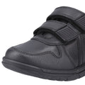 Hush Puppies Spencer Junior Lederschuhe Für Jungen In Schwarz