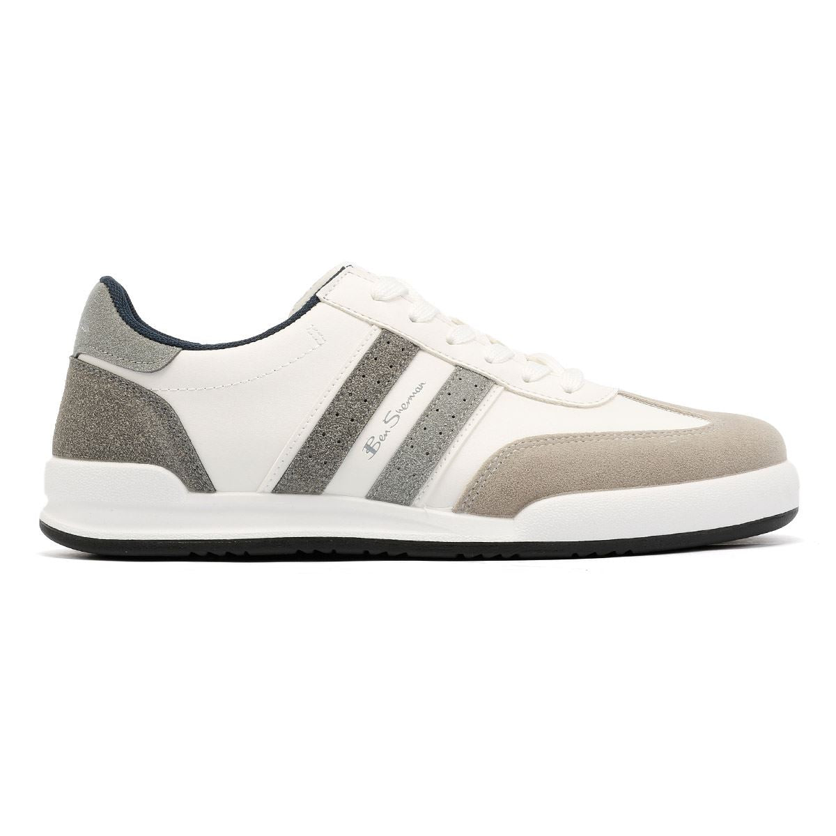 Ben Sherman Sokka Herren Weiße Sneaker