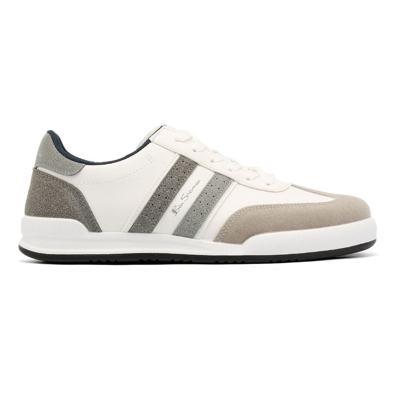 Ben Sherman Sokka Herren Weiße Sneaker