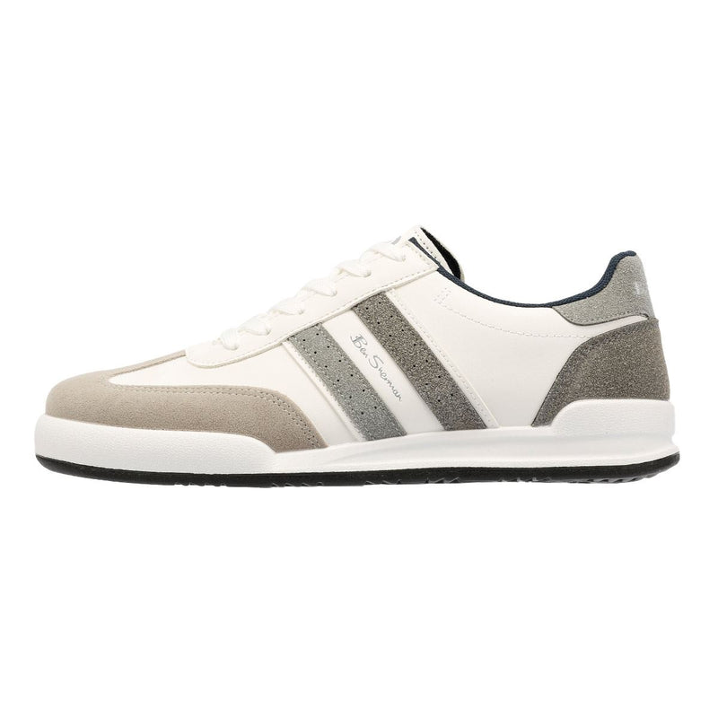 Ben Sherman Sokka Herren Weiße Sneaker
