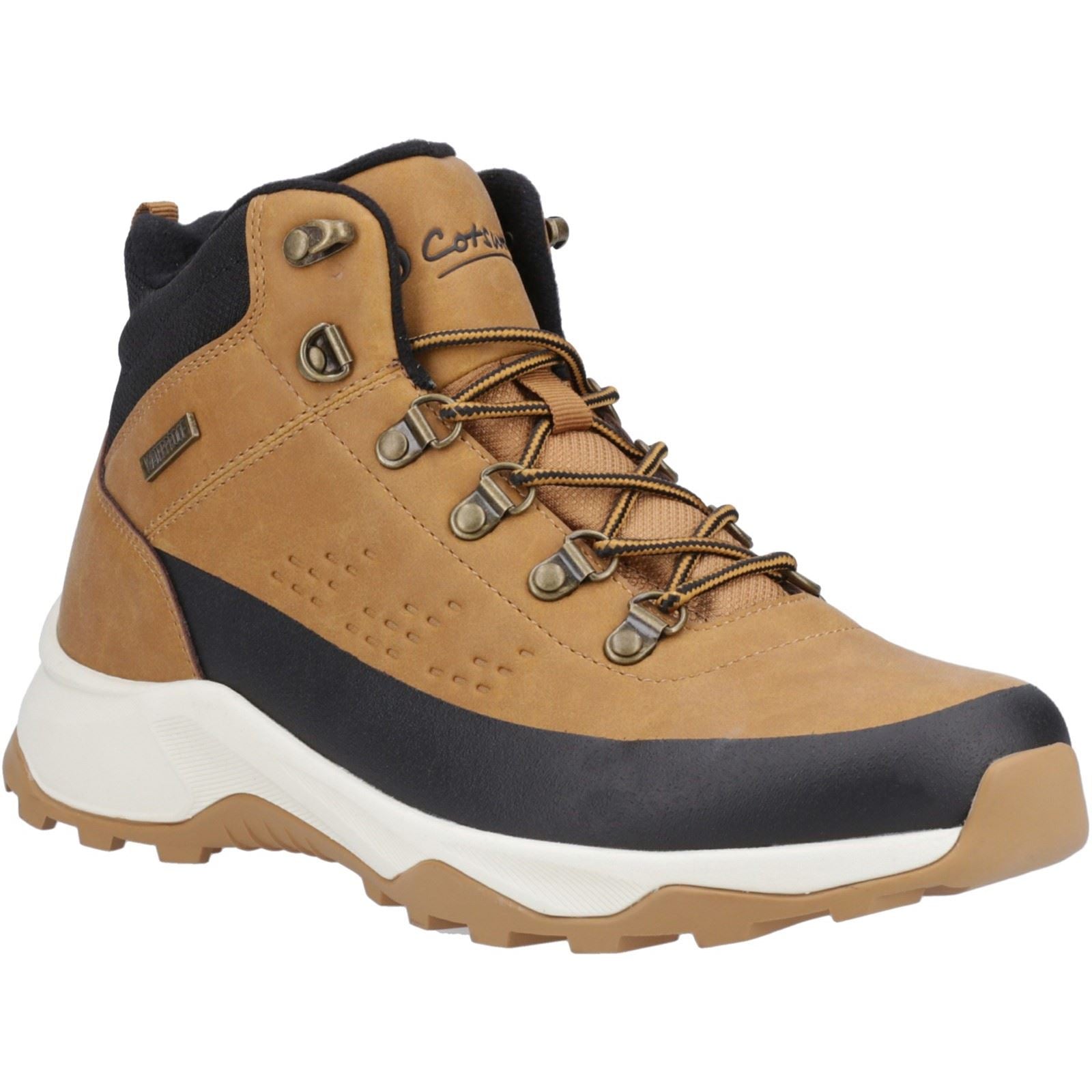 Cotswold Ryeford Herren Wanderstiefel Aus Braunem Leder