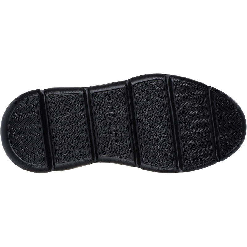 Skechers Garza Sully Schwarze Farbe Herren Schnürschuhe Aus Leder