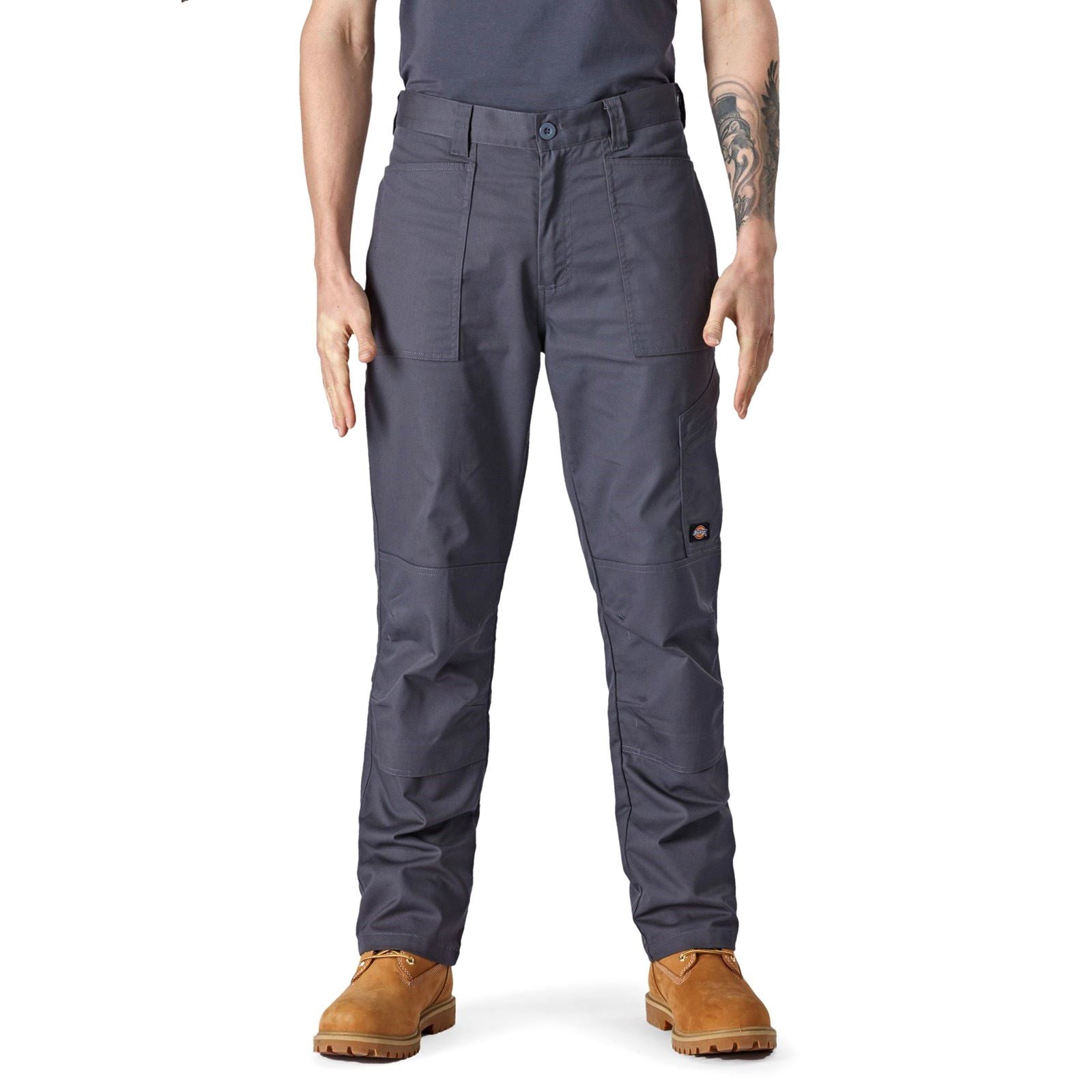 Dickies Action Flex Polyester Herren Grau Outdoor Hosen