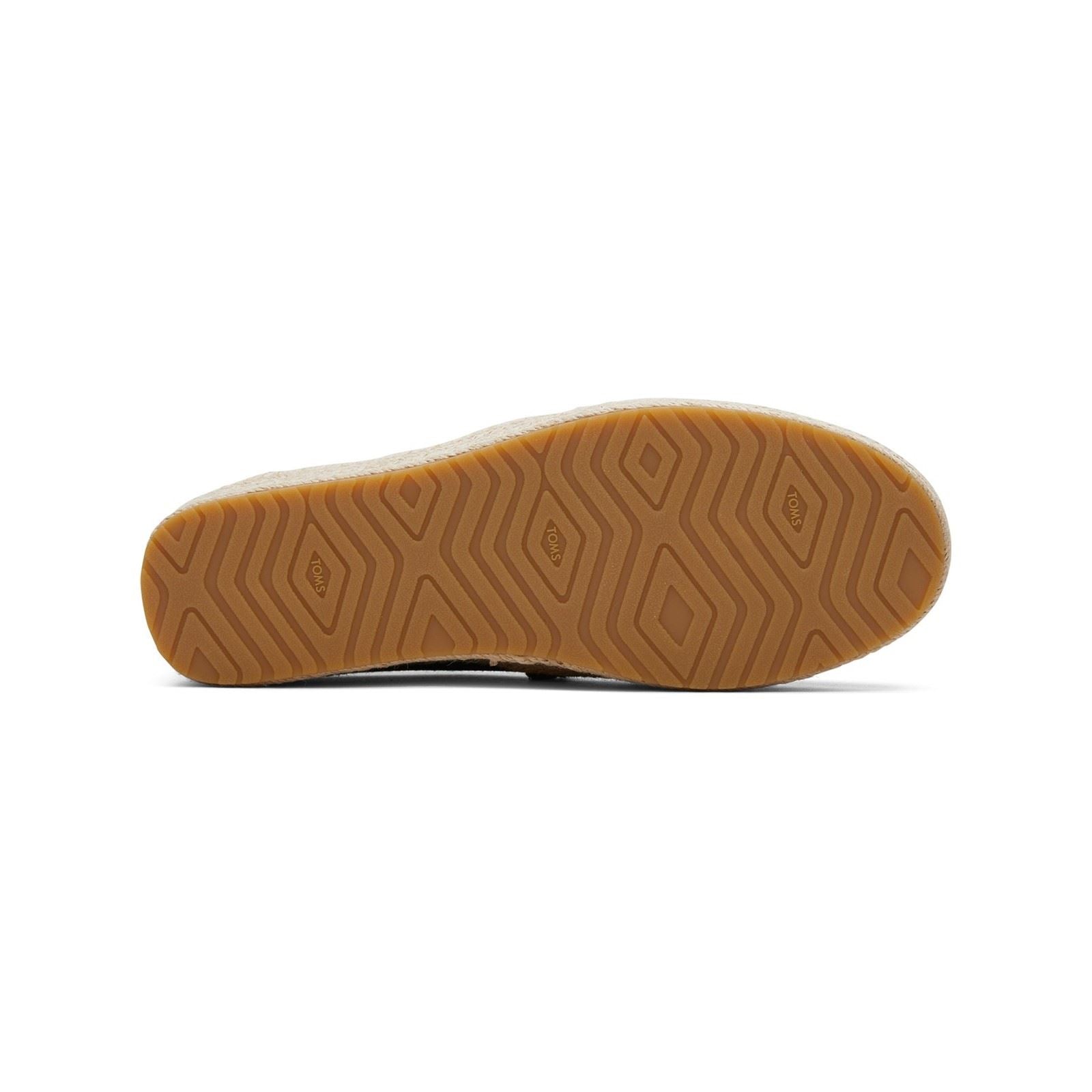 TOMS Valencia 100% Baumwolle Damen-Schwarze Farbespadrilles