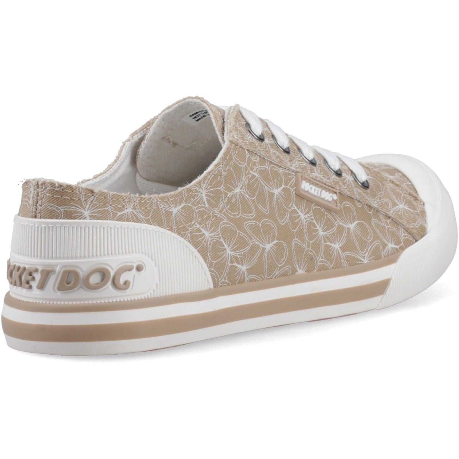 Rocket Dog Jazzin Mariposa Textil Damen Tan Sneakers