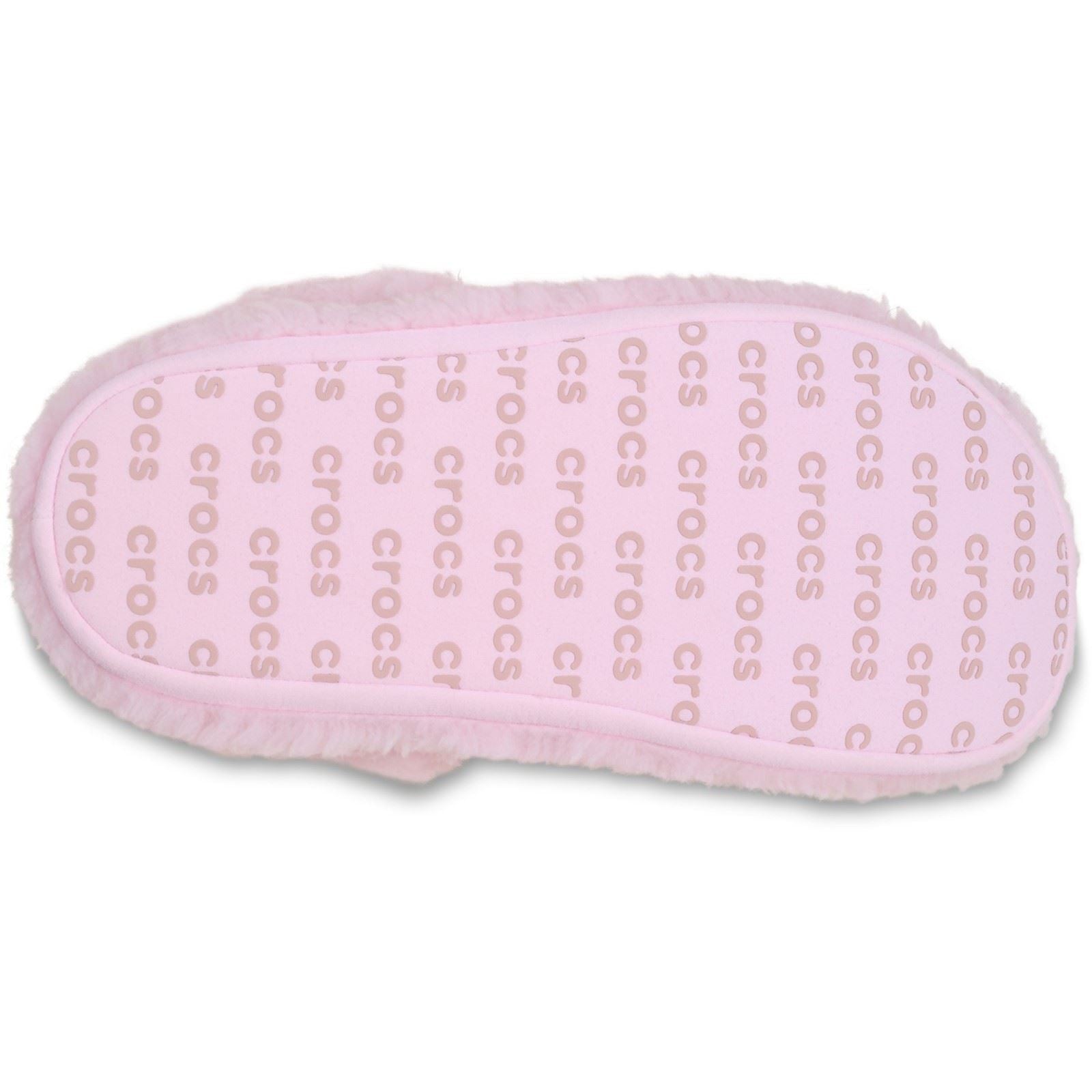 Crocs Classic Cozzzy Polyester Damen Pink Milch Hausschuhe